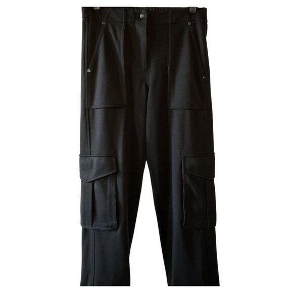 AllSaints Frieda Twill Cargo Joggers • Black • US 2 / UK 6 • NWOT (Altered) - Picture 6 of 13